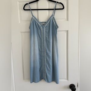 Laju tencel denim spaghetti strap slip dress-size XS